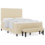 Cama con Base con Colchón y Banco Beige 140x190 cm Tela de , Camas y somieres - Ref: Foro24-3343993, Precio: 552,56 €, Descue...