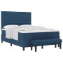 Cama con Somier con colchón y banco Azul 140x190 cm Tela de , Camas y somieres - Ref: Foro24-3343994, Precio: 555,04 €, Descu...