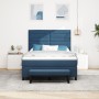 Cama con Somier con colchón y banco Azul 140x190 cm Tela de , Camas y somieres - Ref: Foro24-3343994, Precio: 555,04 €, Descu...