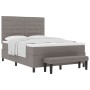 Cama con Estructura con Colchón y Banco Gris 160x200 cm Tela de , Camas y somieres - Ref: Foro24-3344006, Precio: 631,02 €, D...