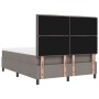 Cama con Estructura con Colchón y Banco Gris 160x200 cm Tela de , Camas y somieres - Ref: Foro24-3344006, Precio: 631,02 €, D...