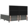 Cama con Box Spring y Colchón Banco Gris Oscuro 180x200 cm Tela de , Camas y somieres - Ref: Foro24-3344010, Precio: 700,87 €...
