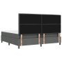 Cama Box Spring con Colchón y Banco Gris Oscuro 200x200 cm Tela de , Camas y somieres - Ref: Foro24-3344017, Precio: 765,37 €...