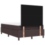 Cama Box Spring con Colchón y Banco Marrón Oscuro 120x200 cm Tela de , Camas y somieres - Ref: Foro24-3344061, Precio: 456,13...