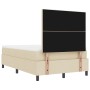 Cama Box Spring con Colchón y Banco Crema 120x200 cm Tela de , Camas y somieres - Ref: Foro24-3344063, Precio: 462,56 €, Desc...