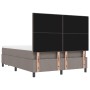 Cama con Box Spring con Colchón y Banco Taupe 140x190 cm Tela de , Camas y somieres - Ref: Foro24-3344069, Precio: 531,53 €, ...