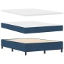 Cama con Somier con Colchón & Banco Azul 140x190 cm Tela de , Camas y somieres - Ref: Foro24-3344071, Precio: 551,14 €, Descu...