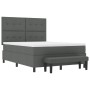 Cama con Somier con Colchón y Banco Gris Oscuro 140x200 cm Tela de , Camas y somieres - Ref: Foro24-3344073, Precio: 541,25 €...