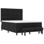 Cama con Somier y Colchón Negro 140x200 cm Tela de , Camas y somieres - Ref: Foro24-3344074, Precio: 549,59 €, Descuento: %