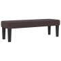 Cama con Box Spring con Colchón y Bancó Marrón Oscuro 140x200 cm Tela de , Camas y somieres - Ref: Foro24-3344075, Precio: 54...