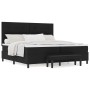Cama con Base y Colchón Negra 200x200 cm Tela de , Camas y somieres - Ref: Foro24-3344095, Precio: 770,62 €, Descuento: %