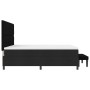 Cama con Base y Colchón Negra 200x200 cm Tela de , Camas y somieres - Ref: Foro24-3344095, Precio: 770,62 €, Descuento: %