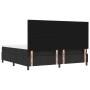 Cama con Base y Colchón Negra 200x200 cm Tela de , Camas y somieres - Ref: Foro24-3344095, Precio: 770,62 €, Descuento: %
