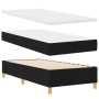 Cama con Base con Colchón y Banco Negro 90x200 cm Tela de , Camas y somieres - Ref: Foro24-3344193, Precio: 345,41 €, Descuen...