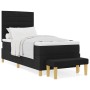 Cama con Base con Colchón y Banco Negro 90x200 cm Tela de , Camas y somieres - Ref: Foro24-3344193, Precio: 345,41 €, Descuen...
