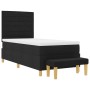 Cama con Base con Colchón y Banco Negro 90x200 cm Tela de , Camas y somieres - Ref: Foro24-3344193, Precio: 345,41 €, Descuen...