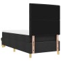 Cama con Base con Colchón y Banco Negro 90x200 cm Tela de , Camas y somieres - Ref: Foro24-3344193, Precio: 345,41 €, Descuen...