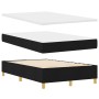 Cama Box Spring con Colchón y Banco Negro 120x200 cm Tela de , Camas y somieres - Ref: Foro24-3344214, Precio: 450,39 €, Desc...
