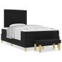 Cama Box Spring con Colchón y Banco Negro 120x200 cm Tela de , Camas y somieres - Ref: Foro24-3344214, Precio: 450,39 €, Desc...