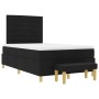 Cama Box Spring con Colchón y Banco Negro 120x200 cm Tela de , Camas y somieres - Ref: Foro24-3344214, Precio: 450,39 €, Desc...