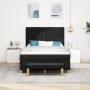 Cama con Somier con Colchón y Banco Negro 140x200 cm Tela de , Camas y somieres - Ref: Foro24-3344228, Precio: 545,55 €, Desc...