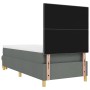 Cama Box Spring con colchón y banco Gris Oscuro 90x200 cm Tela de , Camas y somieres - Ref: Foro24-3344269, Precio: 391,51 €,...