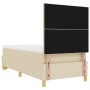 Cama Box Spring con colchón y banco Crema 90x200 cm Tela de , Camas y somieres - Ref: Foro24-3344273, Precio: 364,16 €, Descu...