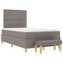 Cama con Somier de con Colchón y Banco Taupe 120x200 cm Tela de , Camas y somieres - Ref: Foro24-3344293, Precio: 448,57 €, D...