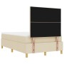 Cama Box Spring con colchón y banco Crema 120x200 cm Tela de , Camas y somieres - Ref: Foro24-3344294, Precio: 473,90 €, Desc...