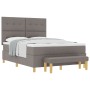 Cama con Somier con Colchón y Banco Taupe 140x190 cm Tela de , Camas y somieres - Ref: Foro24-3344300, Precio: 552,45 €, Desc...