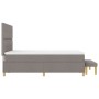 Cama con Somier con Colchón y Banco Taupe 140x190 cm Tela de , Camas y somieres - Ref: Foro24-3344300, Precio: 552,45 €, Desc...