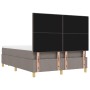 Cama con Somier con Colchón y Banco Taupe 140x190 cm Tela de , Camas y somieres - Ref: Foro24-3344300, Precio: 552,45 €, Desc...