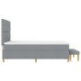 Cama con Base y Colchón y Banco Gris Claro 140x200 cm Tela de , Camas y somieres - Ref: Foro24-3344303, Precio: 536,86 €, Des...