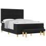 Cama con somier y colchón negro 140x200 cm tela de , Camas y somieres - Ref: Foro24-3344305, Precio: 541,93 €, Descuento: %