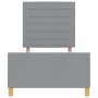 Estructura de Cama Gris Claro 80x200 cm Tela de , Camas y somieres - Ref: Foro24-3344606, Precio: 134,75 €, Descuento: %