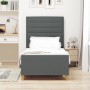 Estructura de Cama Gris Oscuro 80x200 cm Tela de , Camas y somieres - Ref: Foro24-3344607, Precio: 151,60 €, Descuento: %