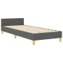 Estructura de Cama Gris Oscuro 80x200 cm Tela de , Camas y somieres - Ref: Foro24-3344607, Precio: 151,60 €, Descuento: %