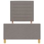 Estructura de Cama Taupe 90x190 cm Tela de , Camas y somieres - Ref: Foro24-3344617, Precio: 154,34 €, Descuento: %
