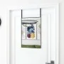 Espejo de puerta cristal y aluminio negro 40x60 cm de vidaXL, Espejos - Ref: Foro24-327406, Precio: 39,69 €, Descuento: %