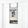Espejo de puerta cristal y aluminio negro 30x60 cm de vidaXL, Espejos - Ref: Foro24-327403, Precio: 31,98 €, Descuento: %