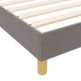 Estructura de cama Taupe 100x200 cm Tela de , Camas y somieres - Ref: Foro24-3344631, Precio: 138,34 €, Descuento: %
