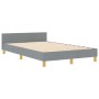 Estructura de Cama Gris Claro 120x190 cm Tela de , Camas y somieres - Ref: Foro24-3344634, Precio: 198,54 €, Descuento: %