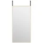 Espejo de puerta cristal y aluminio dorado 40x80 cm de vidaXL, Espejos - Ref: Foro24-327416, Precio: 33,94 €, Descuento: %