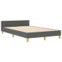 Cama Gris Oscuro 120x200 cm Tela de , Camas y somieres - Ref: Foro24-3344642, Precio: 178,26 €, Descuento: %