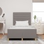 Cama Taupe 120x200 cm de Tela de , Camas y somieres - Ref: Foro24-3344645, Precio: 179,36 €, Descuento: %
