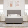 Marco de Cama en Taupe, 140x200 cm de Tela de , Camas y somieres - Ref: Foro24-3344659, Precio: 224,03 €, Descuento: %