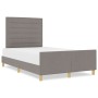 Estructura de Cama Taupe 160x200 cm Tela de , Camas y somieres - Ref: Foro24-3344666, Precio: 245,86 €, Descuento: %