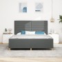 Estructura de Cama Gris Oscuro 180x200 cm Tela de , Camas y somieres - Ref: Foro24-3344670, Precio: 265,87 €, Descuento: %