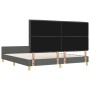 Estructura de Cama Gris Oscuro 180x200 cm Tela de , Camas y somieres - Ref: Foro24-3344670, Precio: 265,87 €, Descuento: %