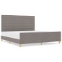 Estructura de Cama en Taupe, 180x200 cm, Tela de , Camas y somieres - Ref: Foro24-3344673, Precio: 246,11 €, Descuento: %